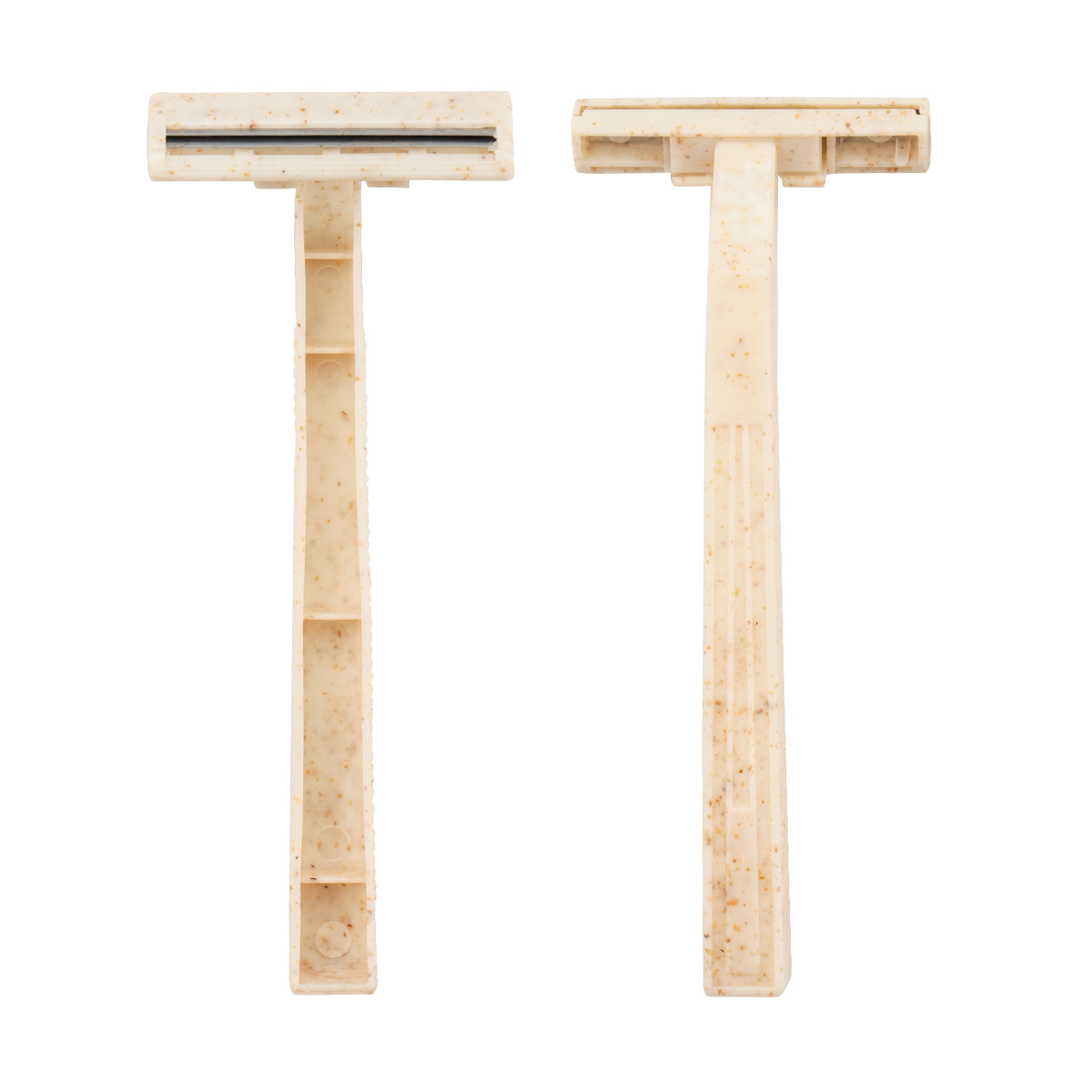 CX-T02M Genanvendeligt hvedestrå Twin Blade Men Razor
